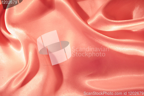 Image of Smooth elegant pink satin as background