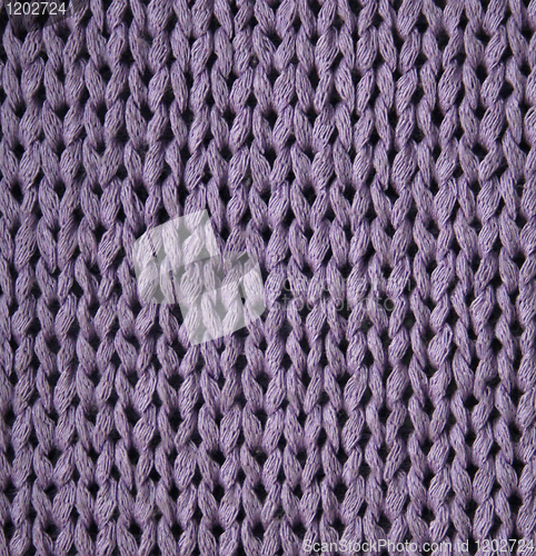 Image of Lilac knitted textured background