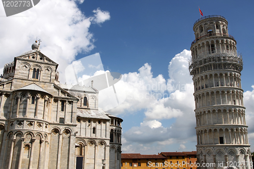 Image of Duomo Cathedral and Leaning tower in Pisa