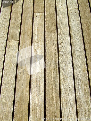 Image of Wooden deck