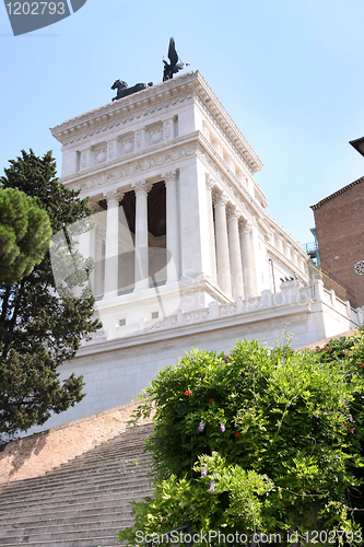 Image of Vittorio Emanuele in Rome, Italy