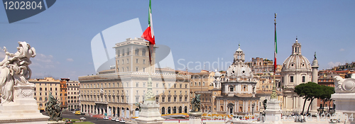 Image of view of panorama Rome, Italy