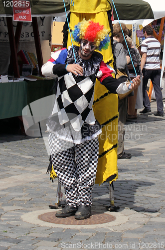 Image of Performance street artist