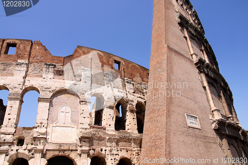 Image of The Colosseum in Rome, Italy