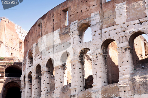 Image of The Colosseum in Rome, Italy 