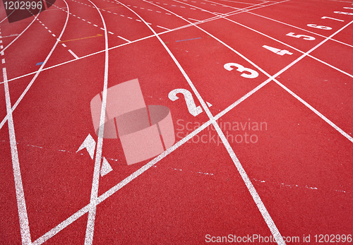 Image of running track