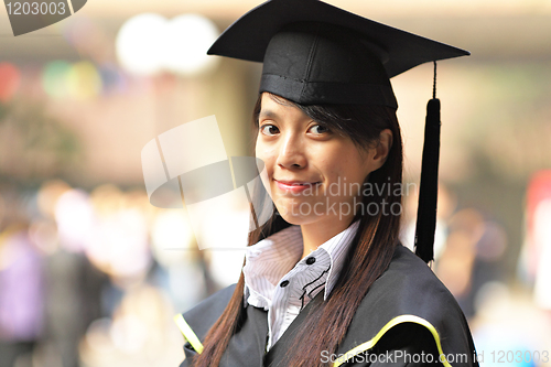 Image of girl graduation