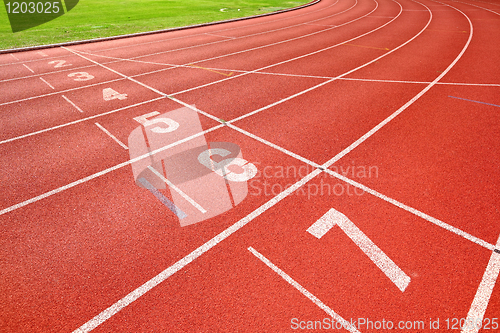 Image of Running track for athletes