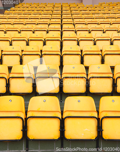 Image of seats in stadium