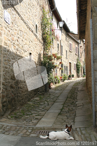 Image of Italy. Tuscany region. Cortona town