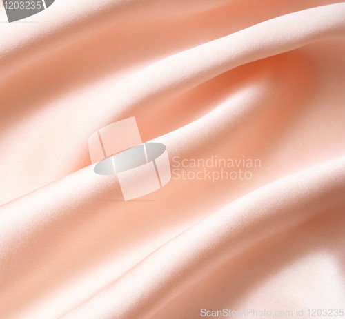 Image of Smooth elegant pink silk as background