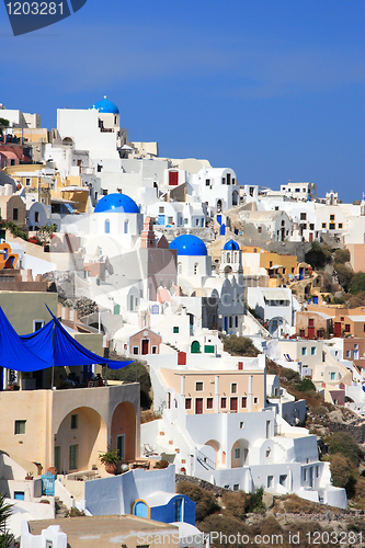 Image of Santorini island Greece