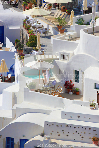 Image of Santorini island Greece