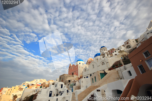 Image of Santorini island Greece