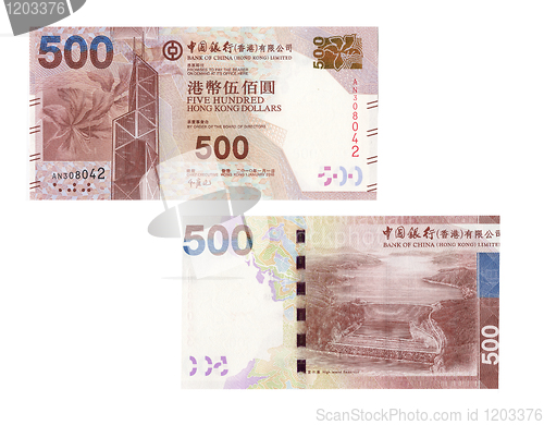 Image of Hong Kong dollars