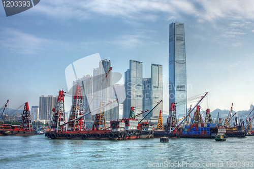 Image of Hong Kong harbour 