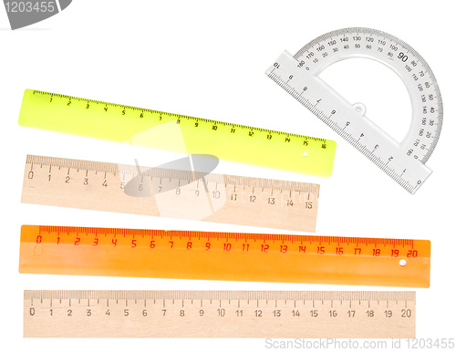 Image of rulers