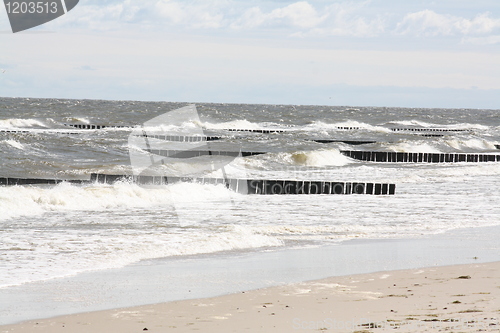 Image of piece of beach at Usedom