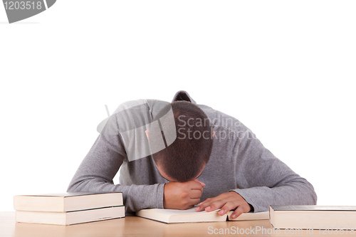 Image of Stressed Student