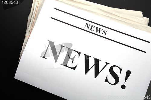 Image of newspaper