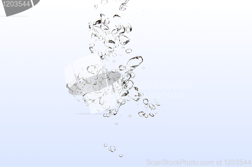 Image of active water background