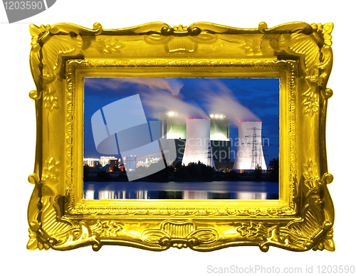 Image of power plant art