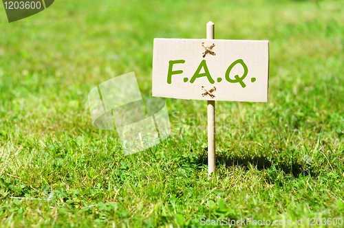 Image of faq