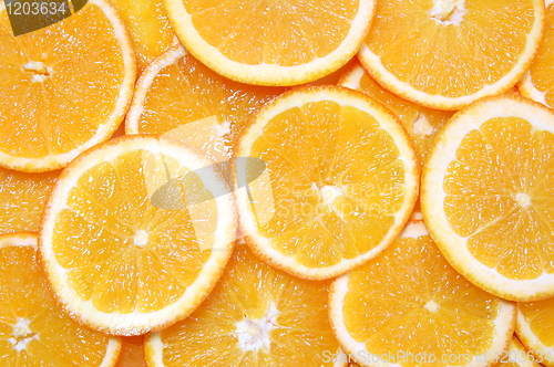 Image of orange fruit background
