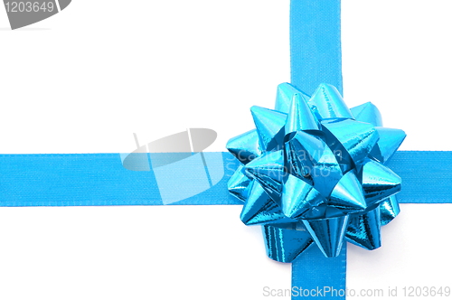 Image of Christmas Gift with ribbon