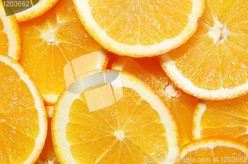 Image of orange fruit background