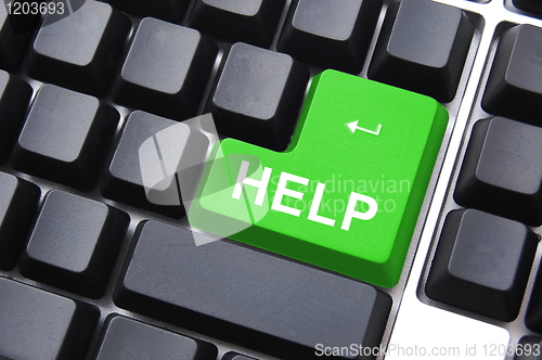 Image of help button