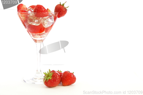 Image of red cocktail