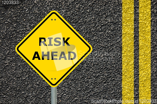 Image of risk ahead