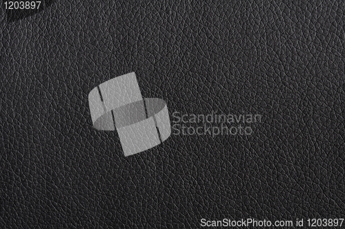 Image of leather texture black