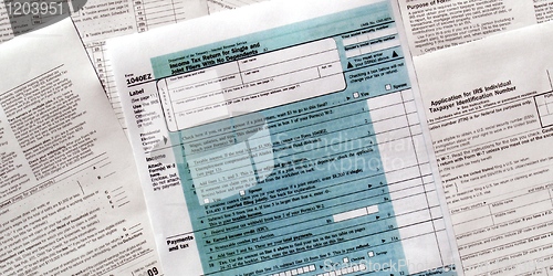 Image of Tax forms