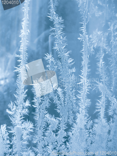 Image of frozen glass