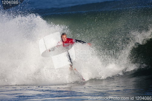 Image of Female surfer