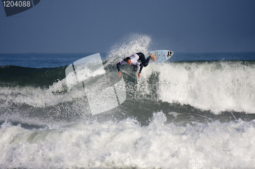 Image of French surfer