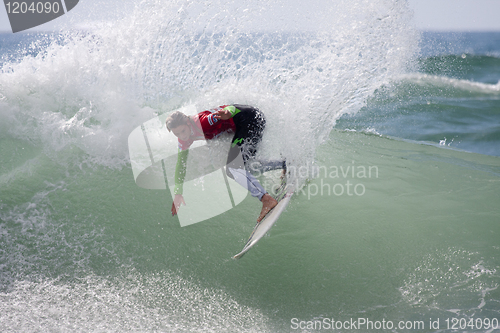 Image of American surfer