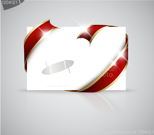 Image of Christmas or wedding card