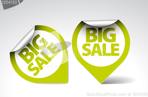 Image of Round Labels / stickers for big sale