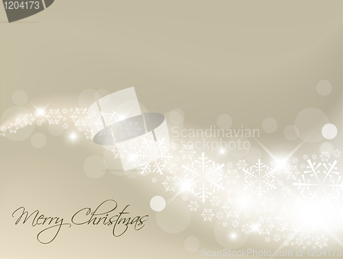 Image of Light silver abstract Christmas background