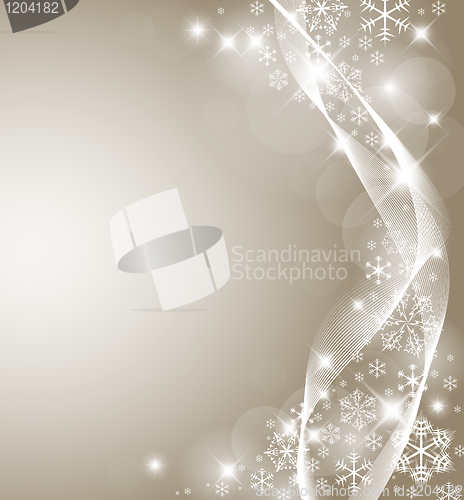 Image of Abstract Christmas card