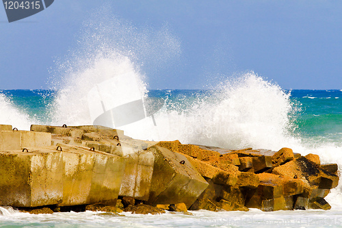 Image of Breakwater wall