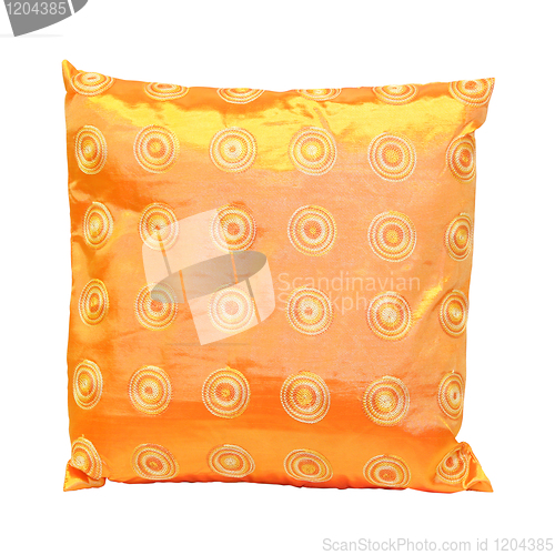 Image of Orange pillow