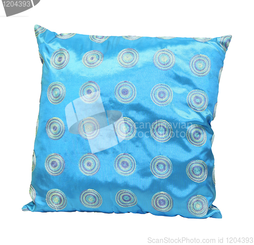 Image of Blue pillow