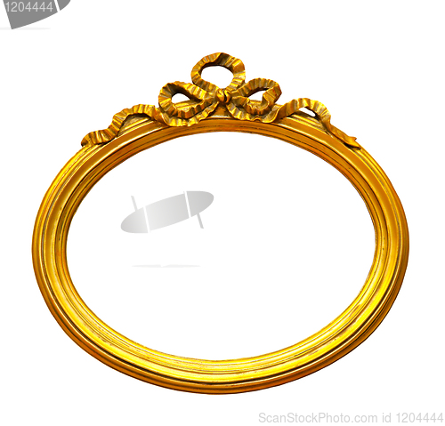 Image of Antique frame isolated
