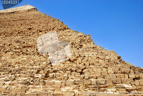 Image of Kefren Pyramid on Giza, Cairo