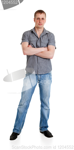 Image of Sports guy in jeans