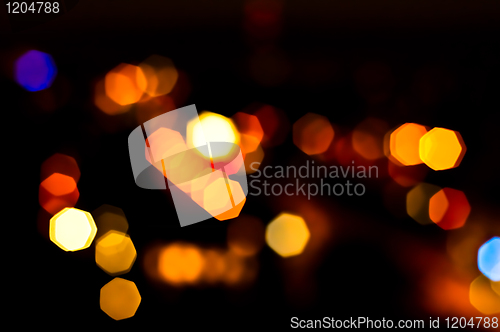 Image of Out of focus lights 